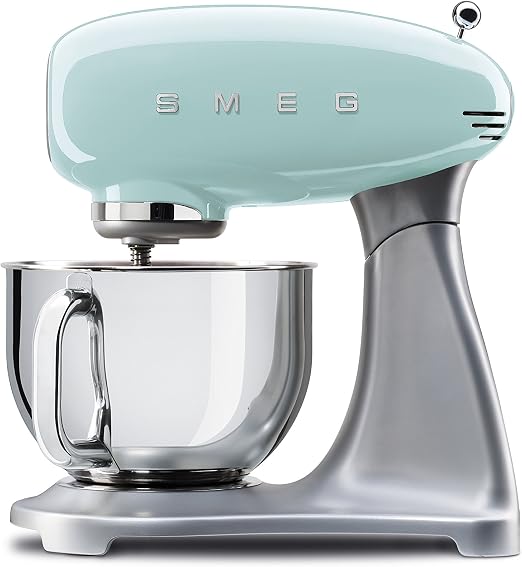 smeg 电动多功能厨房料理机 smf01pgeu 800 铝 淡*